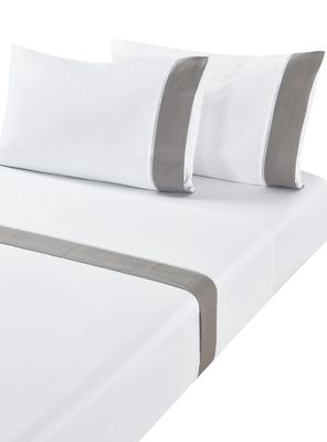 Imagen 2 del producto Sábanas 2 Plazas 300 Hilos Borde Lino