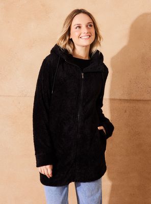 Polar con Cierre y Gorro