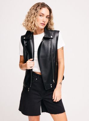 Chaqueta Biker sin Mangas