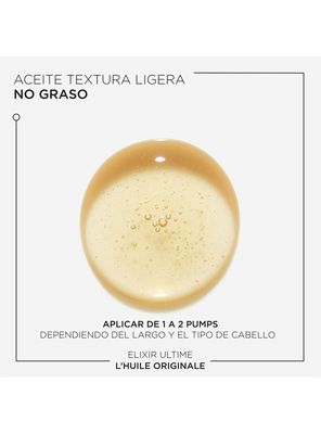 Imagen 2 del producto Recarga Aceite Elixir Ultime L’Huile Original 75ml Kérastase