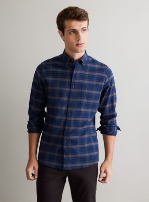 Camisa Manga Larga Check