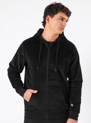 Poleron Cotelé Full Zipper