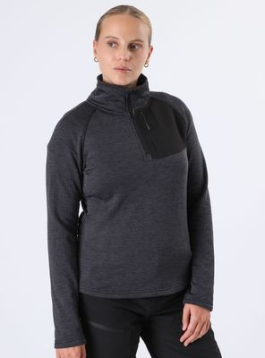 Imagen 1 del producto Polerón Tejido Melange Cierre 1/4