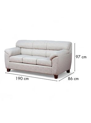 Imagen 2 del producto Sofá Ivannia Tela Lino 3C