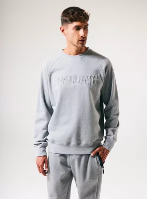 Polerón Crew Neck Logo Sobre Relieve