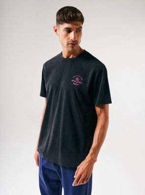 Polera Manga Corta Acid Wash
