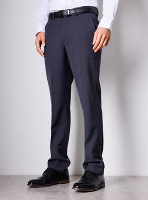 Pantalón de Vestir Regular Fit Lana Poliéster