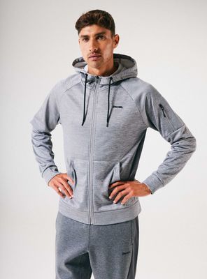 Polerón Técnico con Gorro y Cierre