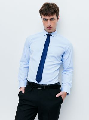 Camisa Slim Fit Texturas