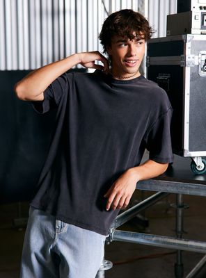 Polera Rib Manga Corta