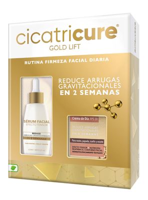Imagen 2 del producto Pack Gold Lift Sérum Facial 27ml + Gold Lift  Crema Día 50g