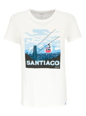 Polera Graphic Santiago Manga Corta
