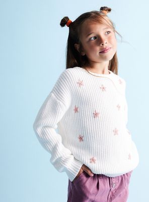 Sweater Bordado Flores