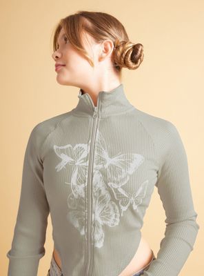 Imagen 2 del producto Polera Manga Larga con Cierre