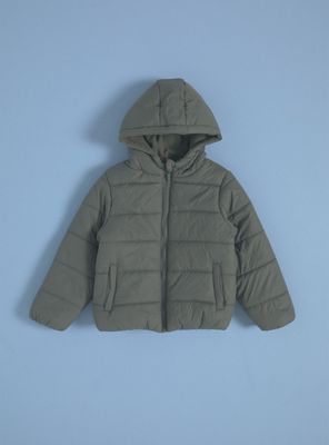 Parka Básica con Forrado Micropolar