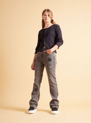 Jeans Estampado Estrella