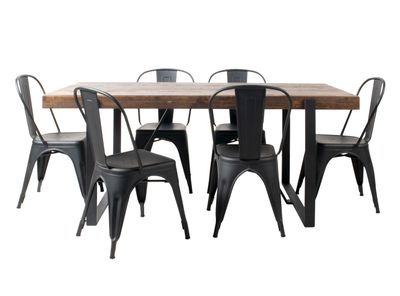 Imagen 2 del producto Juego de Comedor Baltimore Madera 6 Sillas