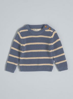 Sweater Jersey Rayado Bebé