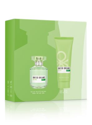 Imagen 2 del producto Set Perfume United Dreams Live Free EDT Mujer 50ml + Loción Corporal 75ml
