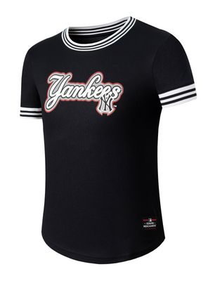 Polera Jersey Manga Corta Front Print Regular Fit Baseball