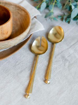 Imagen 2 del producto Set Cubiertos Dorado Diamant