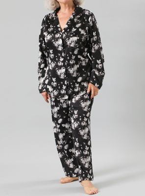 Set Camisero + Pantalón Satín Print