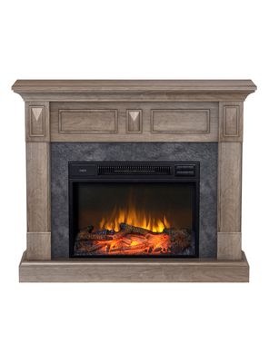 Estufa Infrarroja Estilo Chimenea con Mueble 1500W HFS8000