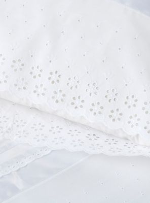 Imagen 2 del producto Sábanas 2 Plazas 220 Hilos Broderie Blanco