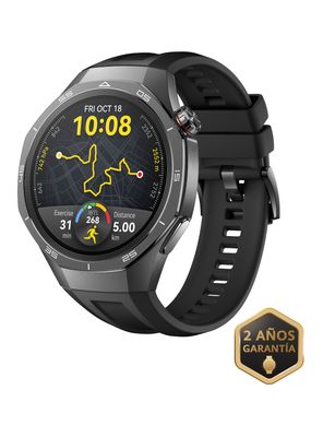 Smartwatch GT 5 Pro 46mm Black Fluoroelastomer