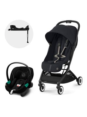 Coche Travel System Orfeo Blk Mgb + Aton S2+B