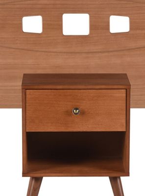 Imagen 2 del producto Set Muebles New Gales: Respaldo 1 Plaza + Velador