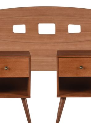 Imagen 2 del producto Set Muebles New Gales: Respaldo 2 Plazas + 2 Veladores