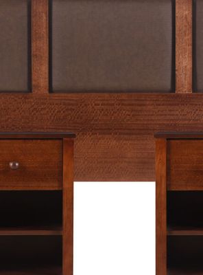 Imagen 2 del producto Set Muebles New Torino Café: Respaldo 2 Plazas + 2 Veladores