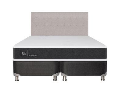 Imagen 2 del producto Box Spring New Ortopedic B5 Black King + Respaldo Tigris