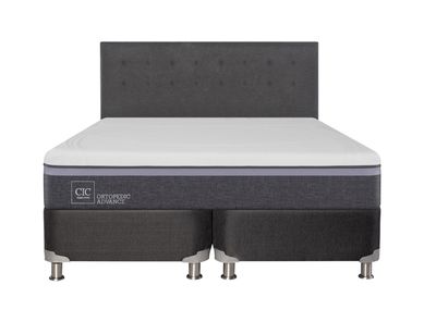 Imagen 2 del producto Box Spring Ortopedic Advance B5 Black King + Respaldo Eufrates