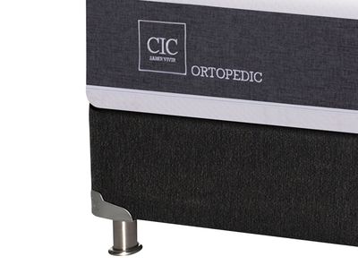 Imagen 2 del producto Box Spring New Ortopedic B5 Black 2 Plazas + Respaldo Baker