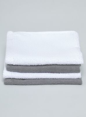 Imagen 2 del producto Pack 4 Toallas de Cara 30x30 cm