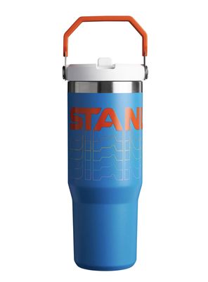 Botella Térmica Flip Straw Azure Reverb 887 ml