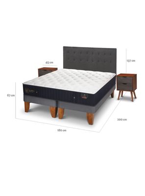 Imagen 2 del producto Cama Europea Premium King Eufrates + Set Muebles