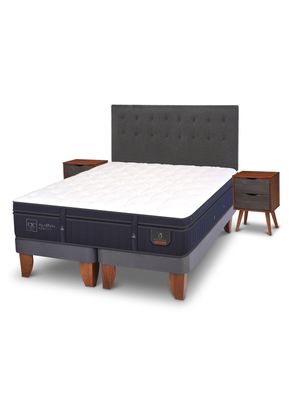 Cama Europea Super Premium King Eufrates + Set Muebles