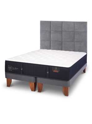 Cama Europea Premium King + Respaldo Tamesis