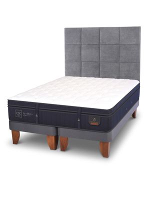 Imagen 1 del producto Cama Europea Super Premium King + Respaldo Tamesis