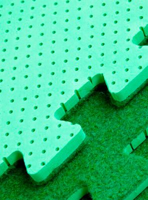 Alfombra de Pasto Goma Eva Pasto 100 x 100 cm