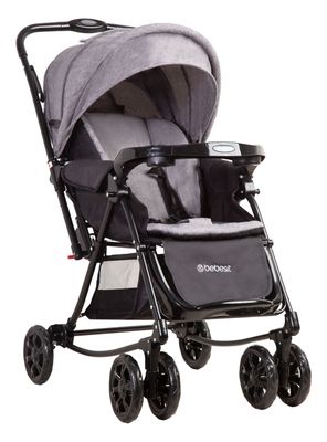 Coche Balancín Gris Sx Mel