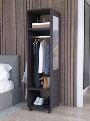 Clóset Custer con Espejo Wengue