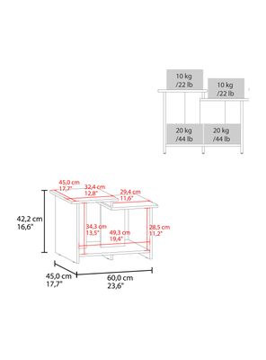 Imagen 2 del producto Mesa de Centro Wema 3.0 Eco Fresno
