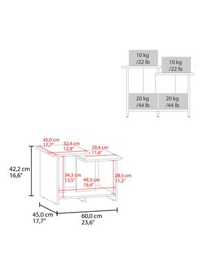 Imagen 2 del producto Mesa de Centro Wema 3.0 Eco Wengue