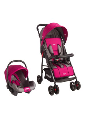 Coche Travel System Summer Light Magenta Bebesit