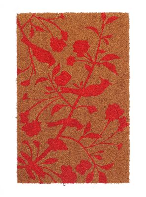 Imagen 1 del producto Limpiapiés Birds 40x60 cm Café