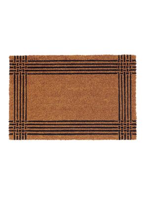 Limpiapiés Border 40x60 cm Café